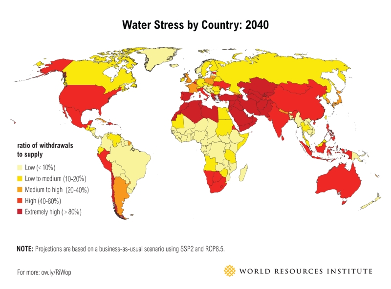 بحران آبی در آینده