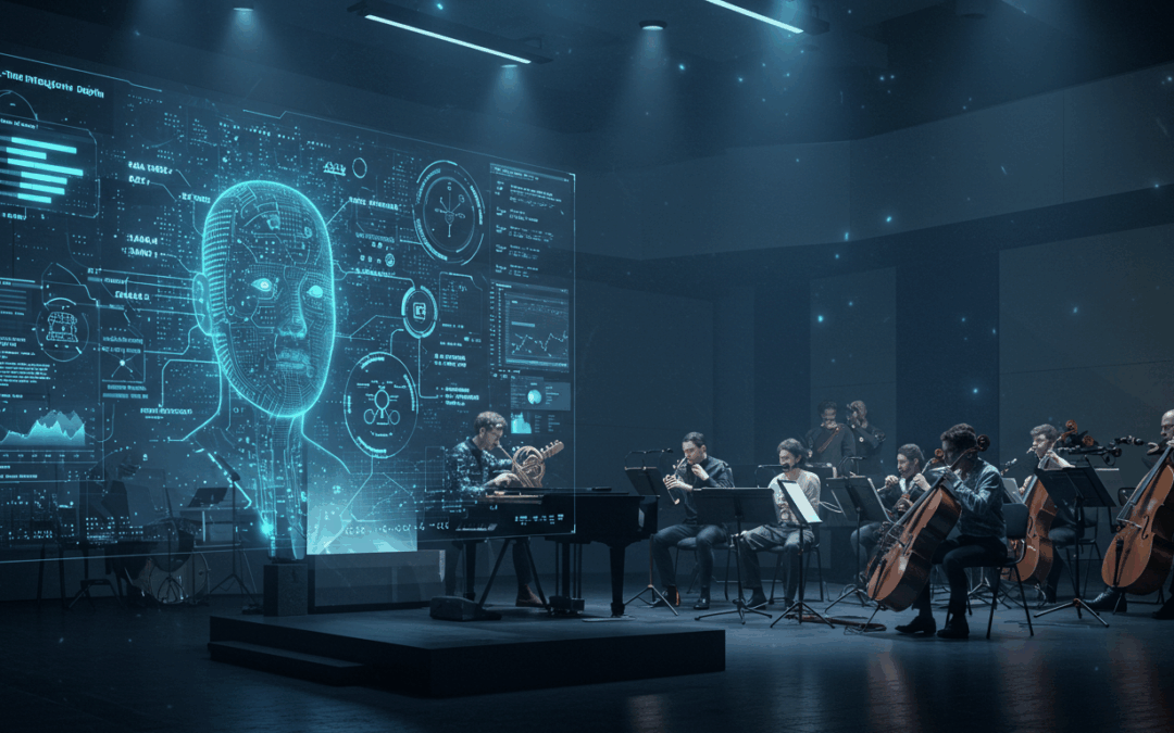 ارکستر جاز آینده؛ هوش مصنوعی و دلفی